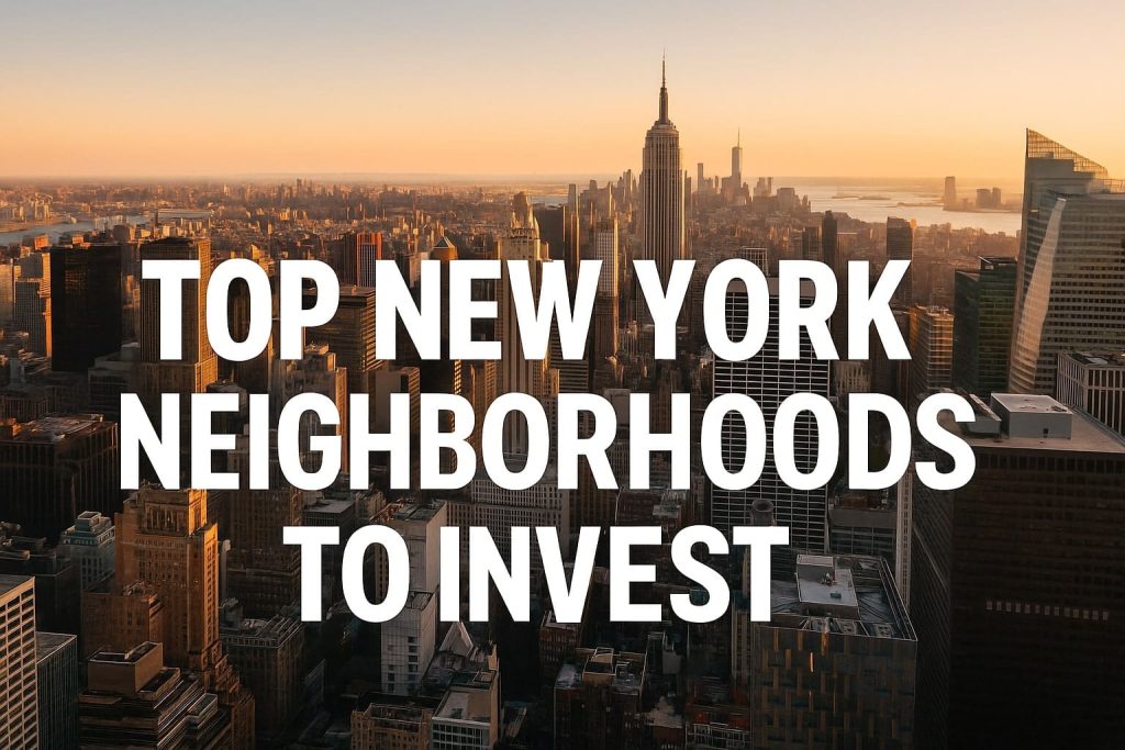 Top New York Neighborhoods To Invest