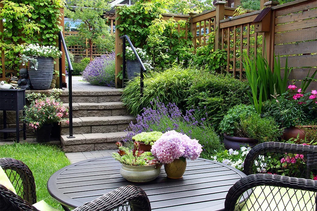 Enhance the look of your house with flowers and greenery
