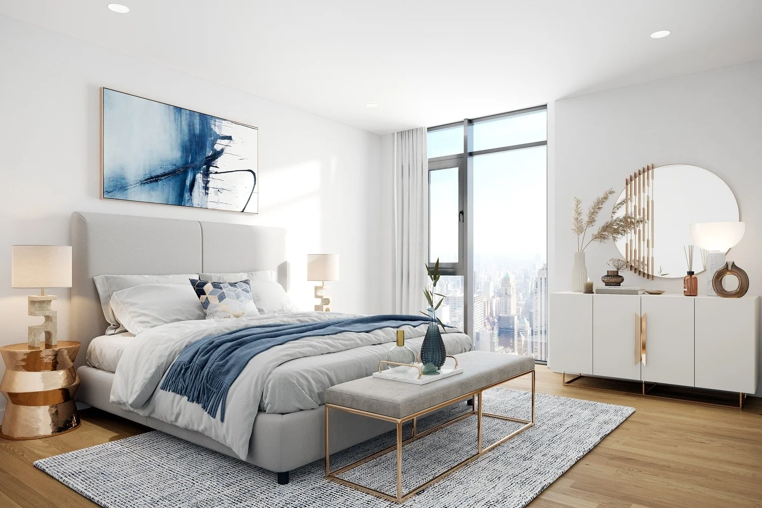 Bedroom Contemporary style Virtual staging (BC_0001) BC_0001_view_1.jpg