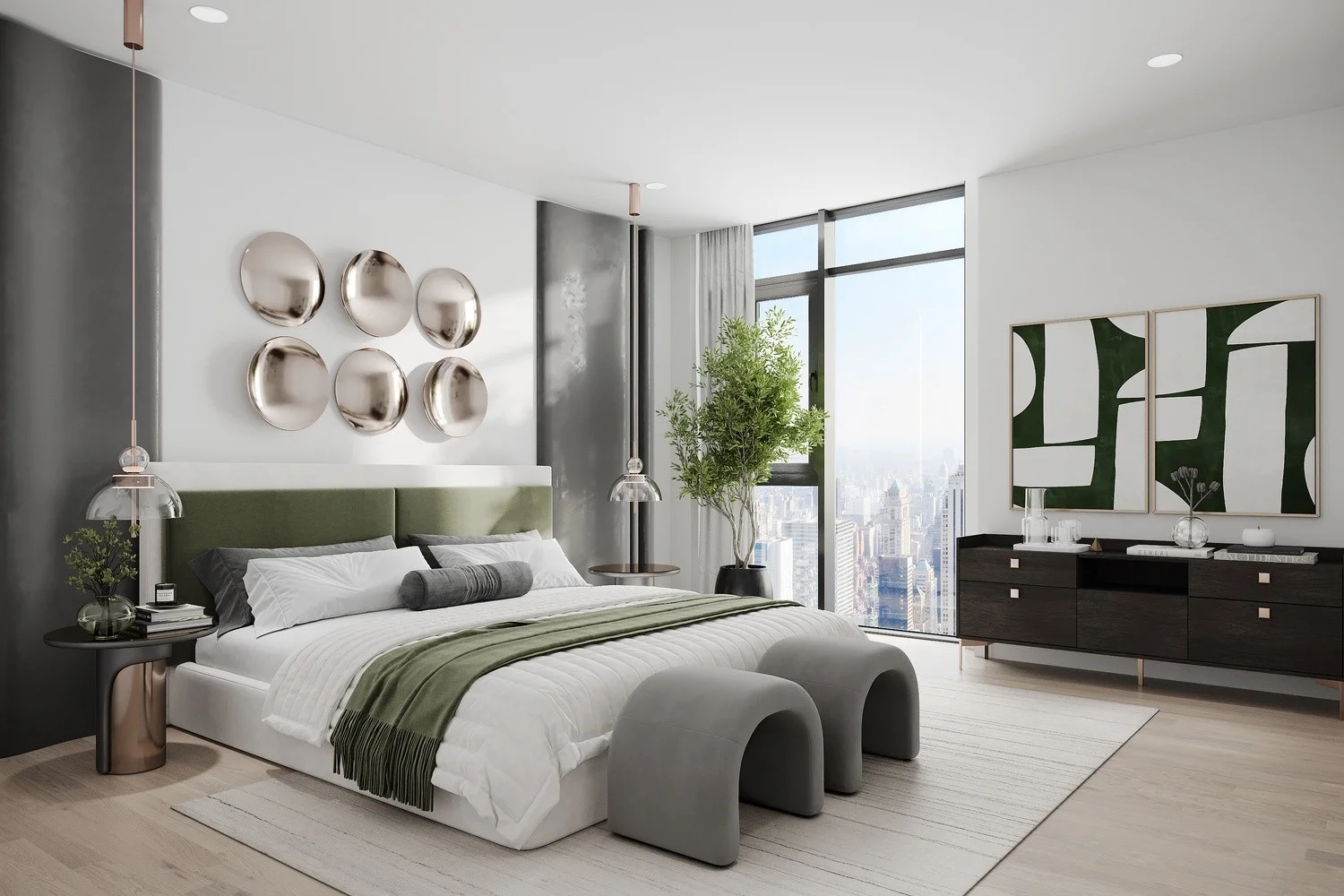 Bedroom Modern style Virtual staging (BM_0040) BM_0040_view_1.jpg