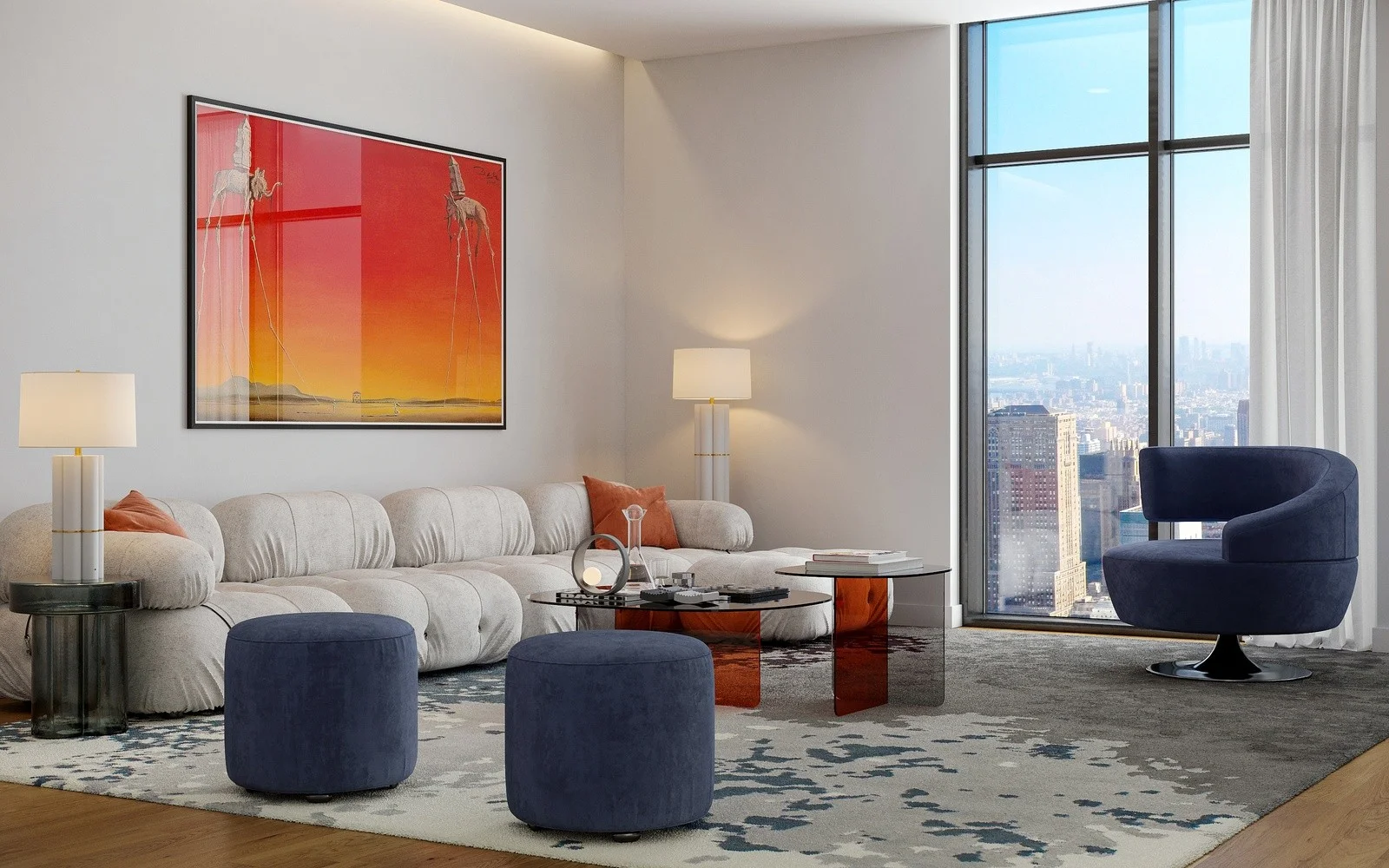 Living-Dining room Contemporary style Virtual staging (LDC_0009) LDC_0009_View03.jpg