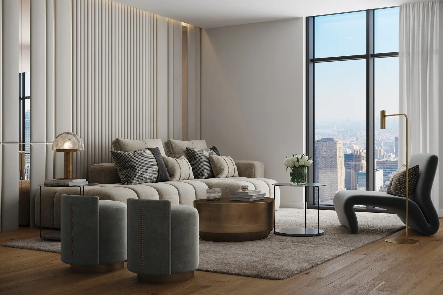 Living-Dining room Contemporary style Virtual staging (LDC_0018) LDC_0018_view_2.jpg